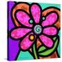 Pinwheel Daisy Pink-Steven Scott-Stretched Canvas