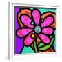 Pinwheel Daisy Pink-Steven Scott-Framed Giclee Print