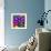 Pinwheel Daisy Purple-Steven Scott-Framed Giclee Print displayed on a wall