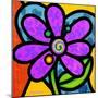 Pinwheel Daisy Purple-Steven Scott-Mounted Giclee Print