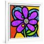 Pinwheel Daisy Purple-Steven Scott-Framed Giclee Print