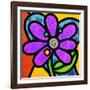 Pinwheel Daisy Purple-Steven Scott-Framed Giclee Print