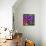 Pinwheel Daisy Purple-Steven Scott-Framed Stretched Canvas displayed on a wall