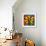 Pinwheel Daisy Yellow-Steven Scott-Framed Giclee Print displayed on a wall