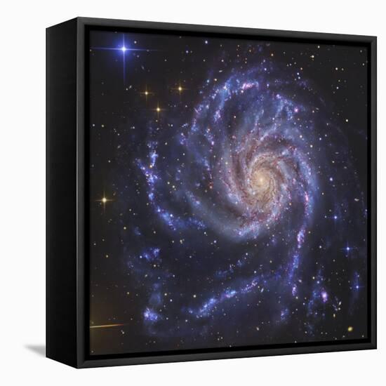 Pinwheel Galaxy, NGC 5457-Stocktrek Images-Framed Stretched Canvas