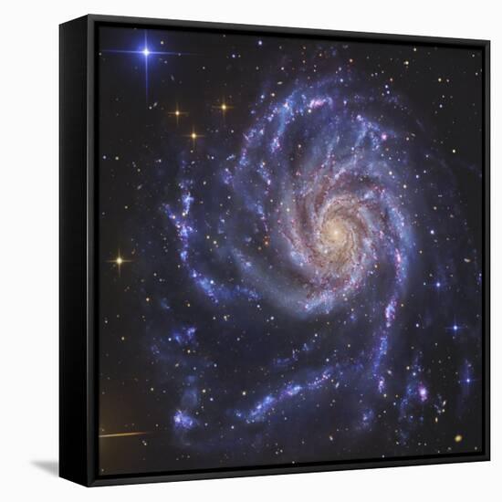 Pinwheel Galaxy, NGC 5457-Stocktrek Images-Framed Stretched Canvas