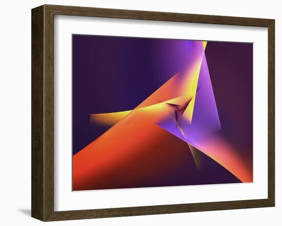 Pinwheel II-Alan Hausenflock-Framed Art Print