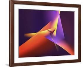Pinwheel II-Alan Hausenflock-Framed Art Print