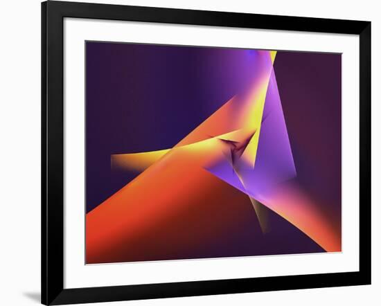 Pinwheel II-Alan Hausenflock-Framed Art Print