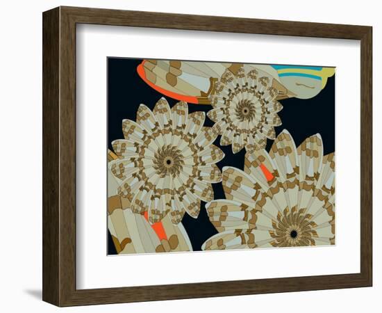 Pinwheel Wing Dune-Belen Mena-Framed Giclee Print