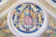 Creator Enthroned Among Angels and Cherubs, 1508-Pio Panfili-Mounted Giclee Print