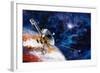 Pioneer 10 Spaceprobe-null-Framed Photographic Print