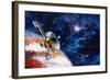 Pioneer 10 Spaceprobe-null-Framed Photographic Print