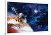 Pioneer 10 Spaceprobe-null-Framed Photographic Print