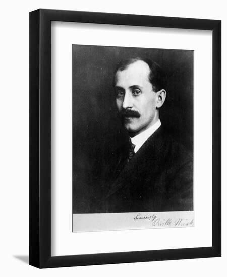 Pioneer American Aviator Orville Wright-null-Framed Photographic Print