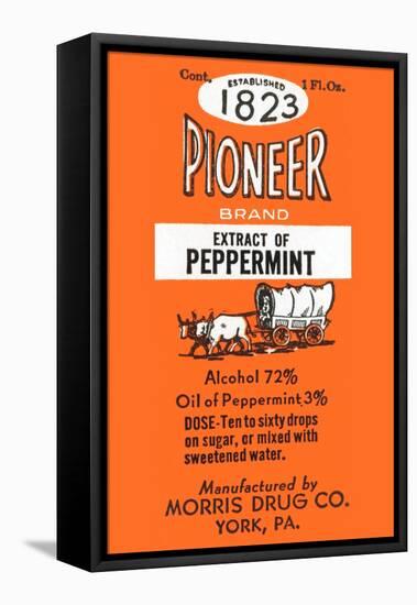 Pioneer Brand Extract of Peppermint-null-Framed Stretched Canvas