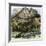 Pioneer Cabin Below the Cliffs of the Appalachians in West Virginia-null-Framed Giclee Print