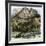 Pioneer Cabin Below the Cliffs of the Appalachians in West Virginia-null-Framed Giclee Print