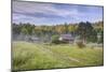 Pioneer Cabins in Cades Cove, Great Smoky Mountains National Park, Tennessee, USA-null-Mounted Photographic Print