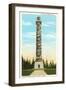 Pioneer Column, Astoria, Oregon-null-Framed Art Print