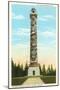 Pioneer Column, Astoria, Oregon-null-Mounted Art Print