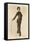 Pioneer Film Comedian Charlie Chaplin-null-Framed Stretched Canvas