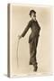 Pioneer Film Comedian Charlie Chaplin-null-Stretched Canvas