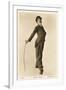 Pioneer Film Comedian Charlie Chaplin-null-Framed Photographic Print