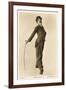 Pioneer Film Comedian Charlie Chaplin-null-Framed Photographic Print