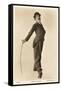 Pioneer Film Comedian Charlie Chaplin-null-Framed Stretched Canvas