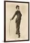 Pioneer Film Comedian Charlie Chaplin-null-Framed Photographic Print