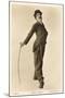 Pioneer Film Comedian Charlie Chaplin-null-Mounted Photographic Print