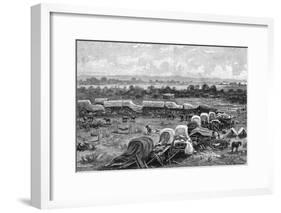 Pioneer Force in Mashonaland-H.R. Bloomer-Framed Art Print