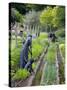 Pioneer Gardener Statue in Brigham Young Historic Park, Salt Lake City, Utah, USA-Richard Cummins-Stretched Canvas