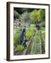 Pioneer Gardener Statue in Brigham Young Historic Park, Salt Lake City, Utah, USA-Richard Cummins-Framed Photographic Print