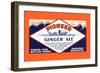 Pioneer Ginger Ale-null-Framed Art Print