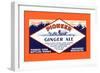 Pioneer Ginger Ale-null-Framed Art Print