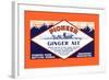 Pioneer Ginger Ale-null-Framed Art Print