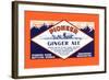 Pioneer Ginger Ale-null-Framed Art Print