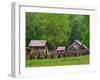 Pioneer Homestead, Great Smoky Mountains, North Carolina, USA-Adam Jones-Framed Photographic Print