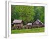 Pioneer Homestead, Great Smoky Mountains, North Carolina, USA-Adam Jones-Framed Photographic Print