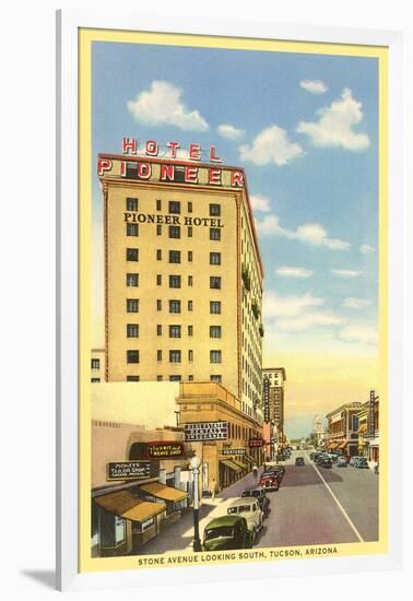 Pioneer Hotel, Tucson, Arizona-null-Framed Art Print