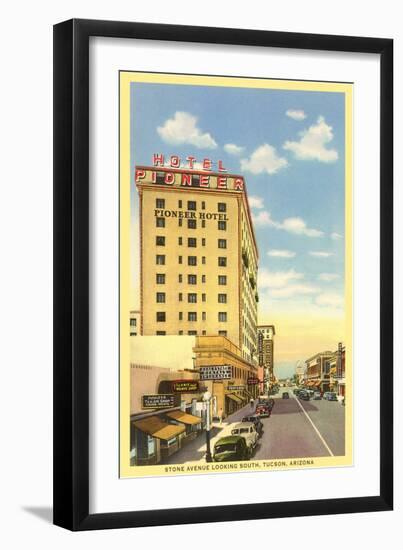 Pioneer Hotel, Tucson, Arizona-null-Framed Art Print