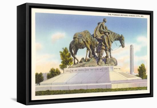 Pioneer Mother, Kansas City-null-Framed Stretched Canvas