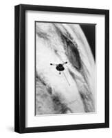 Pioneer Passing over Jupiter's Red Spot-null-Framed Premium Photographic Print