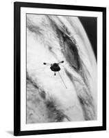 Pioneer Passing over Jupiter's Red Spot-null-Framed Photographic Print