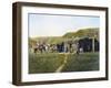 Pioneer's Sod House, 1887-null-Framed Giclee Print