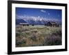Pioneer Settlement at Jackson Hole-James Randklev-Framed Photographic Print