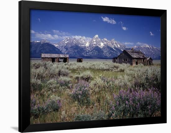 Pioneer Settlement at Jackson Hole-James Randklev-Framed Photographic Print