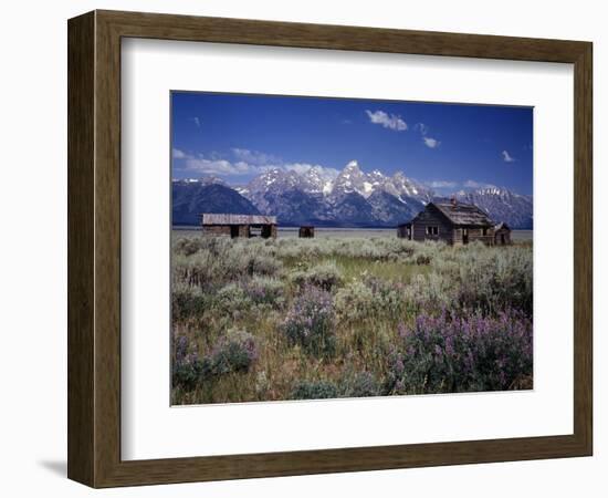 Pioneer Settlement at Jackson Hole-James Randklev-Framed Photographic Print